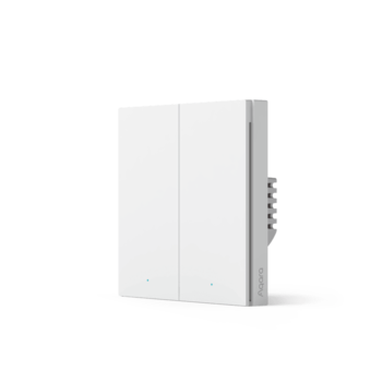 Умный выключатель Aqara Smart wall switch H1 ( with neutral, double rocker) WS-EUK04
