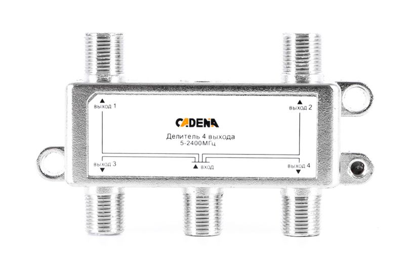 Делитель 1:4 SSAH-408F (5-2400Mhz)DC