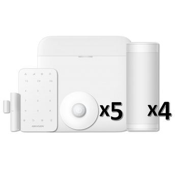 Комплект охранной сигнализации AX Pro DS-PWA64-L-WE(RU) / DS-PDTT15AM-LM-WE