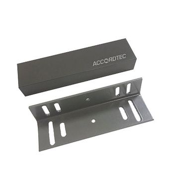 ML-200K Premium Grey с уголком AccordTec Электромагнитный влагозащищенный замок премиум-класса. Усилие удержания 200 кг