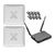 Комплект 4G интернета PETRA BB 75 MIMO 2x2 / Kroks Rt-Cse DM e6 U с двумя встроенными 4G модемами LTE CAT6 до 100м2