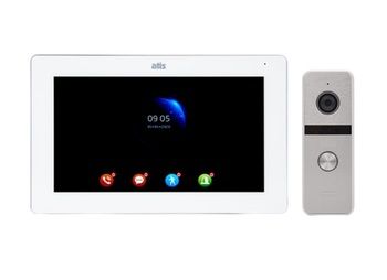 Комплект видеодомофонии для дома AD-770FHD/T White / AT-400FHD Silver