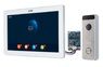 Комплект видеодомофона для квартиры с wi-fi AT-I-M1011F/IW White / AT-I-D21F Silver / МСК СЛИМ