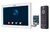 Комплект видеодомофона для квартиры с wi-fi AT-I-M1011F/IW White / AT-I-D31H/CKR Black / МСК СЛИМ