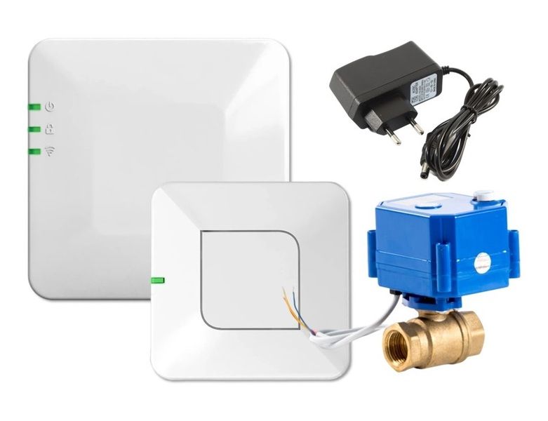 Комплект умного дома Livicom для защиты от протечек воды Livi Smart Hub 4G / Livi Water Control / CWX-25S 12В (DN15)