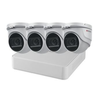 Комплект видеонаблюдения для улицы DVR-104P-G / DS-T203A 4 камеры