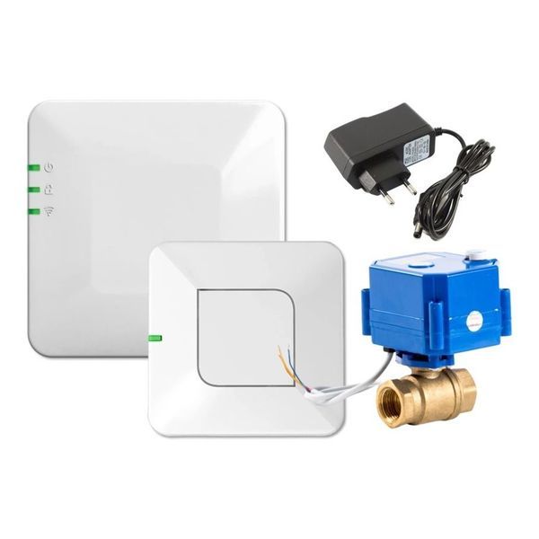 Комплект умного дома Livicom для защиты от протечек воды Livi Smart Hub 4G / Livi Water Control / CWX-25S 12В (DN20)