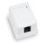 Компьютерная розетка 8P8C (RJ-45), UTP, Cat. 5e, 1 порт