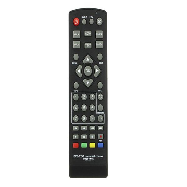 HUAYU универсальный пульт для приставок DVB-T2+2 ! VER.2019