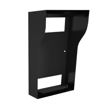 BR-AV8 BLACK Кронштейн для накладного монтажа с козырьком для индивидуальной панели AV-08FB