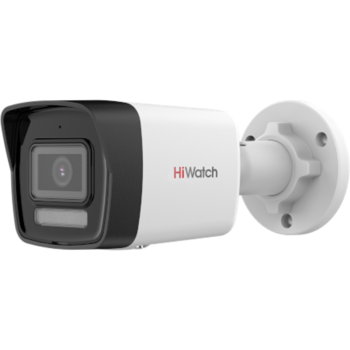 DS-I250M(C)(2.8 mm) HiWatch 2Мп уличная цилиндрическая IP-камера с гибридной Smart-подсветкой и встроенным микрофоном