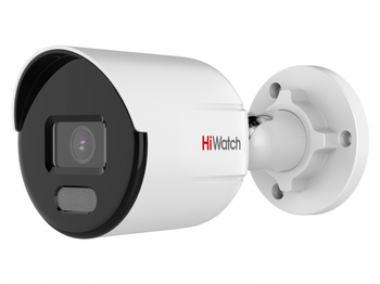 DS-I250L(C)(2.8 mm) HiWatch 2Мп уличная цилиндрическая IP-камера с LED-подсветкой до 30м и технологией ColorVu