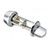 Abloy CY 001 N chrome. Цилиндр ключ+поворотная кнопка
