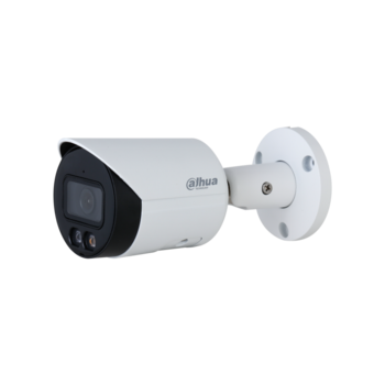 Dahua DH-IPC-HFW2249SP-S-IL-0280B Уличная цилиндрическая IP-видеокамера Full-color с ИИ 2Мп