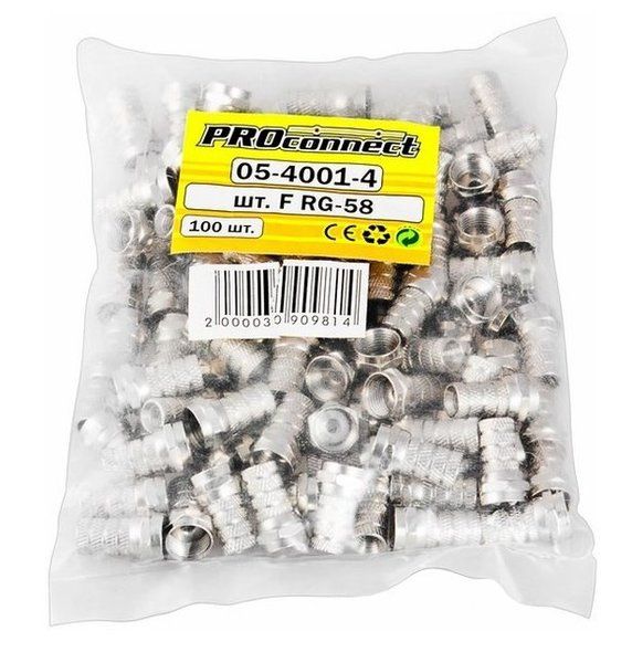 F-разъем RG-58 PROconnect