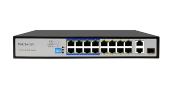 AT-NS-16P2G-1GS-150 (F) ATIX 16 портовый РoЕ коммутатор с 2 Uplink и 1 SFP 16 портов