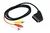 Шнур SCART- 3RCA 1,0m REXANT
