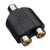 Переход 1х2 RCA Rexant