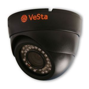 Видеокамера купольная Vesta VC-212C IR, 800ТВЛ
