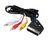 Шнур SCART plug - 3 RCA plug 1,5м с переключателем