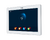 AT-I-M1011F/I White ATIX Цветной домофон с FHD TFT сенсорным экраном 10 дюймов, встроенный МСК