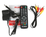 Эфирный цифровой ресивер DV1107HD, Т2+С, пластик, GX чип, WiFi,Dolby,дисплей,3xRCA,HDMI,4 кнопки