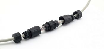 Netko LY-KJ-AP037-S6 Соединительный модуль RJ45 cat.6 герметичный IP68, цанг зажимы