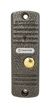 Вызывная панель видеодомофона Tantos WALLE (серебро) HD накладная формата AHD 1080p (720p, PAL)
